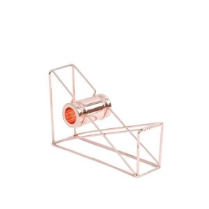 FDGFGG Smooth Cutting Iron Art Tape Dispenser Non-slip Rust-proof Manual Tape Cutter Fashion Sturdy Tape Storage Organizer Desk Decoration