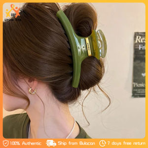 Fashion Big Green Hairpin Grips Clips Hair Cips Hair Volume Hairpin Shark Clip Headwear Accessory