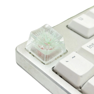 Pine Blossom Flower Resin Keycap for Mechanical Keyboards Offering Unique Visual Appeal ESC Keycap 1PC