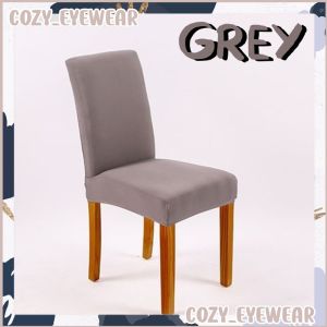 Magic Flexible Nice Plain Colorful Stretch Elastic Spandex Dining Chair Covers Banquet Elegant Universal Stool