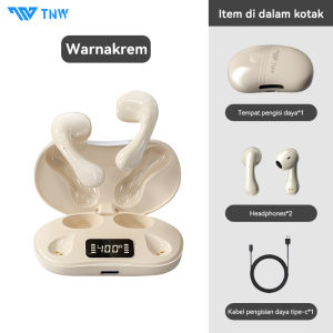 TNW SP10 Wireless Earphone Bluetooth 5.3 TWS LED Power Display Headphones with Mic In-Ear Gaming Headset Touch Control