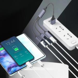 YAFEN 1Pcs USB Hub 2.0 Adapter Extender 3 In 1 USB Splitter Cable USB Power Splitter 1 Male To 3 Female For PC Printer U Disk Accessories