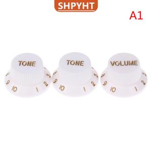 [COD] SHPYHT SPORTS Guitars strat knob 1-Volume 2-Tone control knobs for guitar
