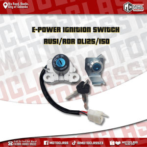 E-POWER IGNITION SWITCH RUSI/RDR DL125/150 SET