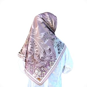 Soutfits Hijab Motif Sakha Series 01 Scraft - Hijab Segi Empat Bahan Voal Twist Premium - Kerudung