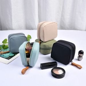 XUNXUAN Ngoài trời Di động Túi đựng son môi Túi vuông Hộp đựng Túi giặt Túi mỹ phẩm ni lông Hộp đựng mỹ phẩm Lưu trữ Túi Vệ Sinh Cá Nhân Túi trang điểm
