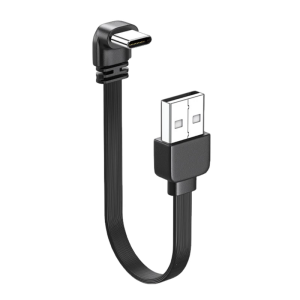 65W 90 độ khuỷu tay loại USB C loại cáp C để USB Nam dây dữ liệu sạc nhanh cho Máy Tính Xách Tay PC Máy ghi hình ô tô