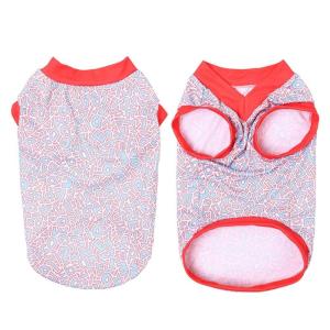 Chó thoáng khí tấm làm mát V cổ cho thời tiết nóng mặc hoạt động ngoài trời trang phục thú cưng lớn