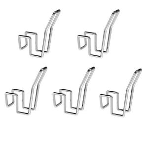 1/5PCS Portable Stainless Steel Shoe Drying Rack Hanging Space Saving Drying Shoe Hook Windproof Shoe Drying Artifact