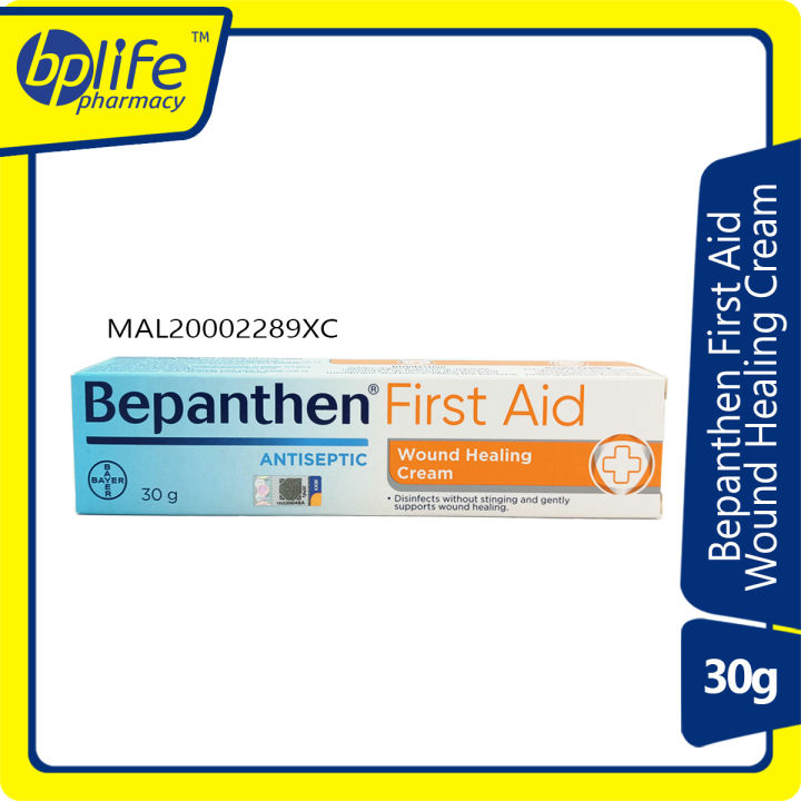 Bepanthen First Aid Antiseptic Wound Healing Cream 30g Lazada