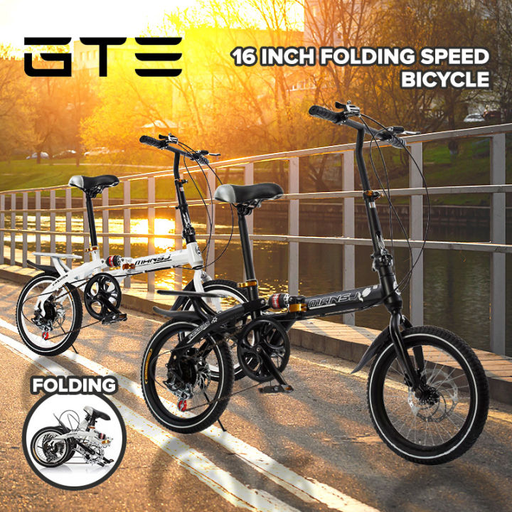 Lazada folding 2024 bike