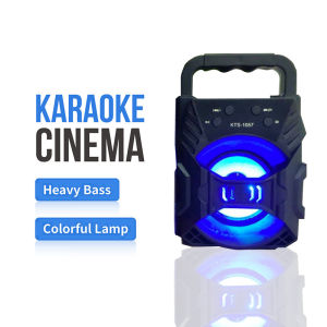 KTS-1057 / XTM-5009 Free mic BLUETOOTH SPEAKER PORTABLE SPEAKER WIRELESS SPEAKER HANDLE-HELD STEREO OUTDOOR SPEAKER