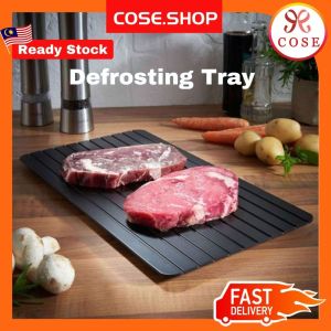 COSE Kitchen Fast Defrosting Board Frozen Food Thawing Plate Thawing Board Quick Defrosing Tray Board Defrost Plate Kitchen Tools Dulang Cair Kitchen Gadget