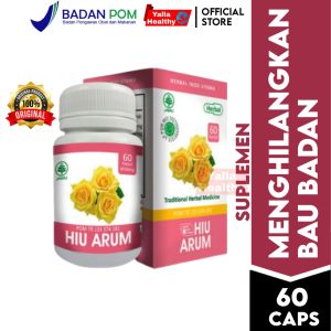 Obat Penghilang Bau Badan Hiu Arum Kapsul Herbal Original Atasi Bau Mulut Keringat