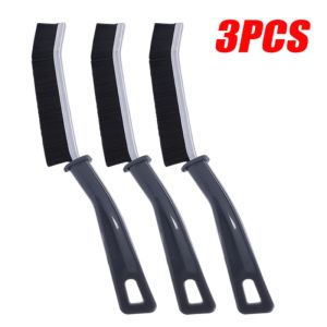 🔥ขายดี🔥แปรงยาแนวรถยนต์ใช้ในครัวเรือนอเนกประสงค์2/3ชิ้นแปรงทำความสะอาดช่องว่างซิงค์ห้องน้ำทำความสะอาดขนแข็งมุมตายตะเข็บกระเบื้องห้องน้ำห้องครัวแปรงทำความสะอาด