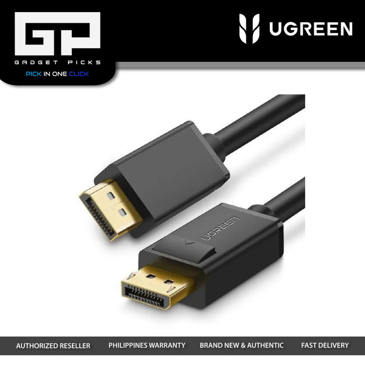 UGREEN DP102/10245 Display Port Video 1.2 Male To Male Cable 1.5M ...