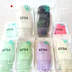 หน้ากากอนามัย KF94 มาตรฐานโรงงานความหนา 4 ชั้น ( 1 แพ็คบรรจุ 10 ชิ้น )