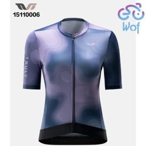 ROCKBROS TVI Women 15110006 Baju Kaos Jersey Sepeda Wanita Lengan Pendek Silent Future Summer Bicycle MTB Road Bike Cycling Jersey Women Short Sleeve Breathable Fashion Bike Jersey Quick-dry Full Zipper MTB