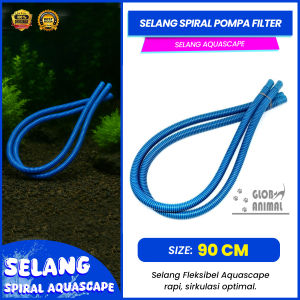 SELANG SPIRAL POMPA FILTER 90 CM | AQUARIUM AQUASCAPE AKUARIUM