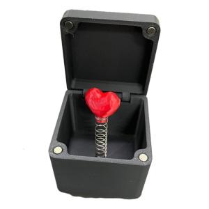 Fun Surprise Present Box for Friend Love Heart in Box Rose Flower in Surprise Case Office and Home Decoration