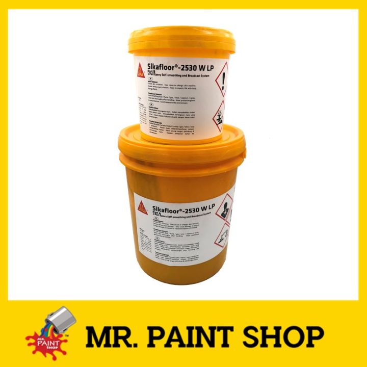 5KG SIKA SIKAFLOOR®2530 W LP ( 2PART WATER BASED EPOXY SEALER COAT ) Lazada