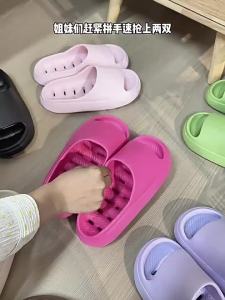 [Free Shipping] Waterproof MenS Thick-Soled Non-Slip Bathroom Shower Anti-Odor Summer Hollow Quick-Dry Indoor Sandals