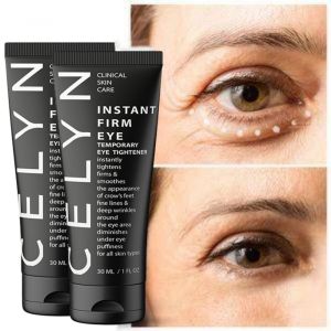 Celyn Eye Cream for Dark Under Eye Anti Aging Eye Cream Eyebags Remover Original Cream Moisturizing Instant Firming Eye Reduce Eye Bags Dark Circle PuffinessFades Wrinkles