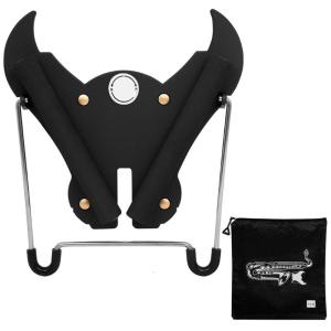 Foldable Altos Saxophone Holder Stand For Performances And Travel Compact Light Weight Design Saxophone Support Stand