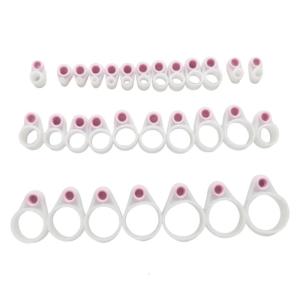 Poles Guide Rings Rod Wire Silicone Rings Fishing Line Guide Rings Fishing Accessories Easy Installation O Rings Fishing