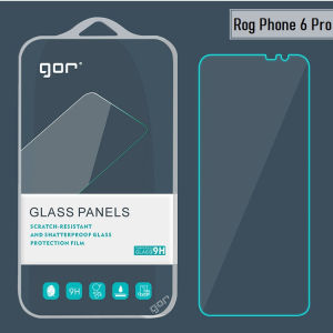 Kính cường lực Gor ROG Phone 7/ ROG Phone 7 Ultimate ROG Phone 6/ 6 Pro Trong Suốt 9H/ Vát 2.5D - Hãng Gor