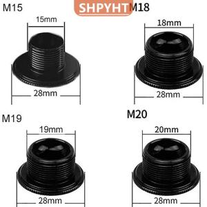 [COD] SHPYHT SPORTS M15 M18 M19 M20 Aluminum Alloy MTB Bicycle Crank Screw Cap Road Bike Crankset Cover Caps Bolt