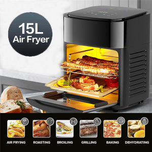 หม้อทอดไร้มัน 2024 หม้ออบไรน้ำมัน 15L หม้อทอดไร้น้ำมัน หน้าจอสัมผัส Air Fryer เครื่องทอดไฟฟ้า ไร้น้ำมัน อเนกประสงค์ หม้อทอดไฟฟ้าไร้น้ำมันเพื่อสุขภาพ หม้อทอดไฟฟ้า ไร้น้ำมัน ใหญ่มาก หม้อทอดไร้มัน 2023 เครื่องทอดไร้น้ำมัน สีขาว เตาอบ เตาอบลมร้อน