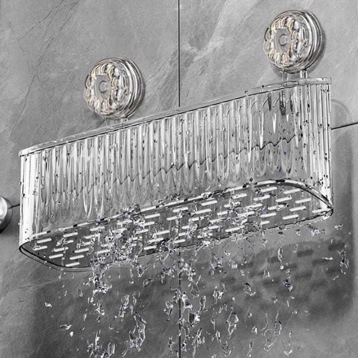 ๐ฆ๐๐ ๐ฃ๐๐ ๐ฅ๐๐๐ข๐๐๐ง๐๐ข๐ก ใ Suction Cup Storage Rack Shower Basket Wall Mounted ...