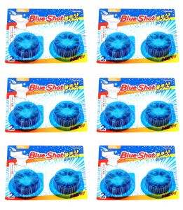 [KOREA] HÀNG CAO CẤP - Bộ 6 Vỉ vệ sinh khử mùi tự động làm sạch bồn cầu Hàn Quốc BlueShot - Hàng chính hãng