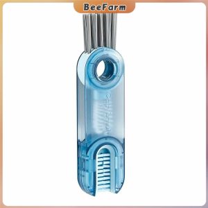 B.F. Multifunctional Cup Lid Cleaning Brush Cup Cover Lid Cleaner Mini Cute Carrot Cleaning Brush