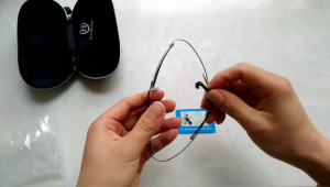 HAWAII แว่นกันแดดแฟชั่นชายสําหรับขับรถแว่นกันแดดโพลาไรซ์ไทเทเนียมน้ําหนักเบาเป็นพิเศษดีไซน์แบรนด์แว่นตาทรงรีไร้ขอบแว่นกันแดดเลนส์ UV