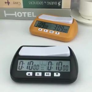 [Xin Ngó ]3-in-1 Chess Clock 5 Timing Modes (Basic/Bonus/Delay/Byo-Yomi/Count-Up) Timer for Chess Go Shogi & Tournament Use Auto-Save 999-Step Recording Adjustable Voice Prompts