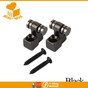 1 Pair Electric Guitar String Tree Screw Chrome Roller Alloy String Trees Retainer电吉他压弦扣 琴头滚轮滚珠导弦扣