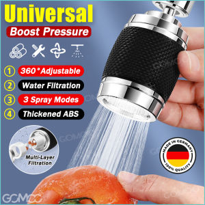 Kitchen Faucet Splash Filter With Universal Connector ABS 360° Rotating Sink Water Tap 6 Layer Filtration 3 Mode