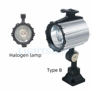 Lathe CNC Machining Center Waterproof Lamp Lamp Machine Tool Working Lamp 24v 36v 220v Halogen Lamp
