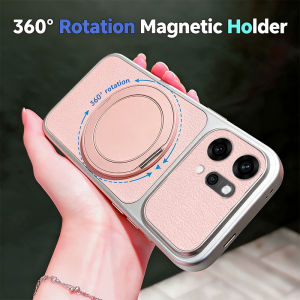 360 ° Rotating Stand Magnetic Phone Case Compatible With Phone Case For OPPO Reno 14 Pro Reno14 Reno 14F 5G Phone
