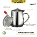 Multifunction Oil Kettle / Tea Pot /Tempat Bumbu Cair/Tempat Minyak / Tempat Bekas Minyak / Wadah Minyak. 