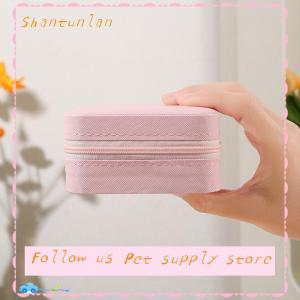 🎁【Special price】🎁Sha กล่องเครื่องประดับอเนกประสงค์แบบพกพาขนาดกะทัดรัดและสวยงามสร้อยข้อมือเดินทางต่างหูต่างหูกล่องเก็บของตั้งโต๊ะในห้องนอน