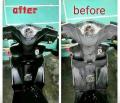 Silicone pengkilap motor silikon body motor cair serbaguna 500ML silicon oil semir ban motor mobil bening pengkilap body motor. 