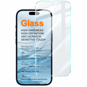 Tempered Glass For iPhone 18 Pro Max Protector Film Anti Fingerprint 9H Hardness HD Clear FM0001