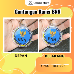 ALFATIH ARMY Gantungan Kunci BNN Akrilik 2 Sisi bisa CUSTOM Satuan