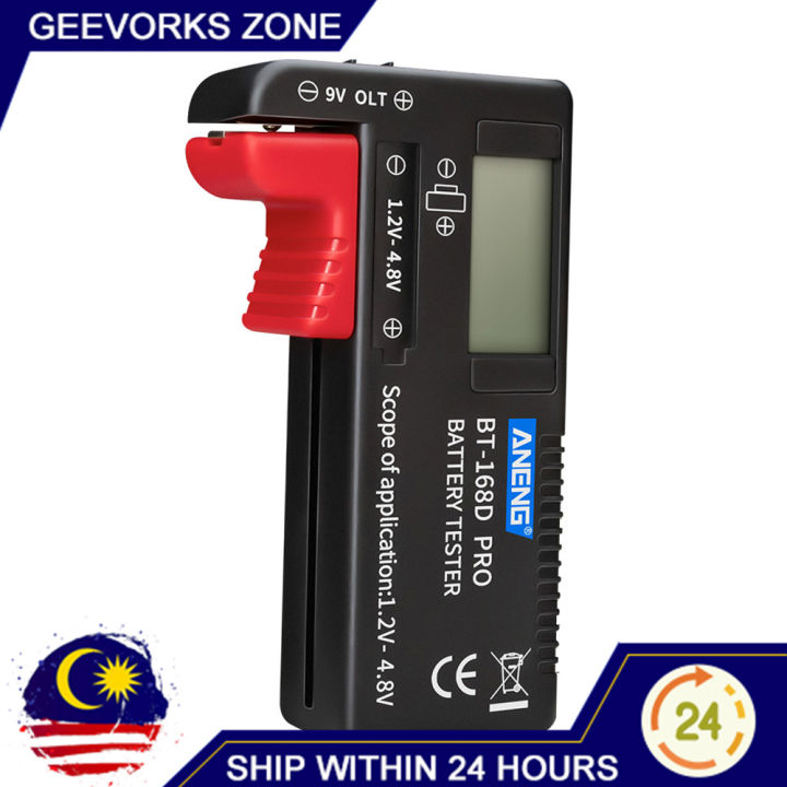 【GEEVORKS ZONE】BT168 PRO Battery Tester Digitaldisplay Type Tester