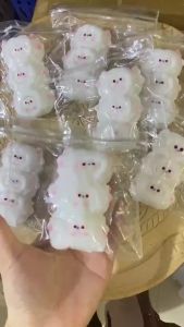Cute Super Soft Squeeze Toy Slow Rebound Stress Relief Sensory Decompression Egg Yolk Rice Ball Kids