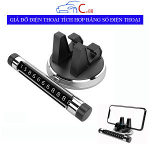 (105) Giá Đỡ Điện Thoại Xoay 360 Độ Tích Hợp Bảng Số Điện Thoại