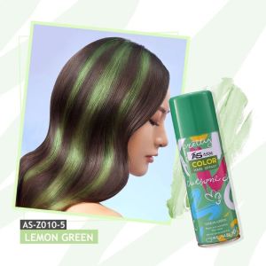 Ashley Shine Washable Hair Color Spray Hair Dye Safe and No Damage to Hair Temporary 120ml